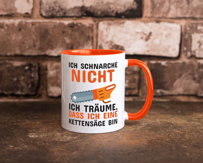 Ich schnarche nicht lustiger Spruch Geschenk Humor Geschenkidee Tasse