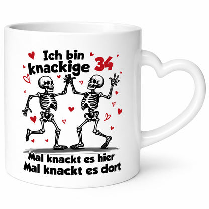34. Geburtstag | Knackige 34 Ich bin alt v2 lustiger Spruch Geschenk