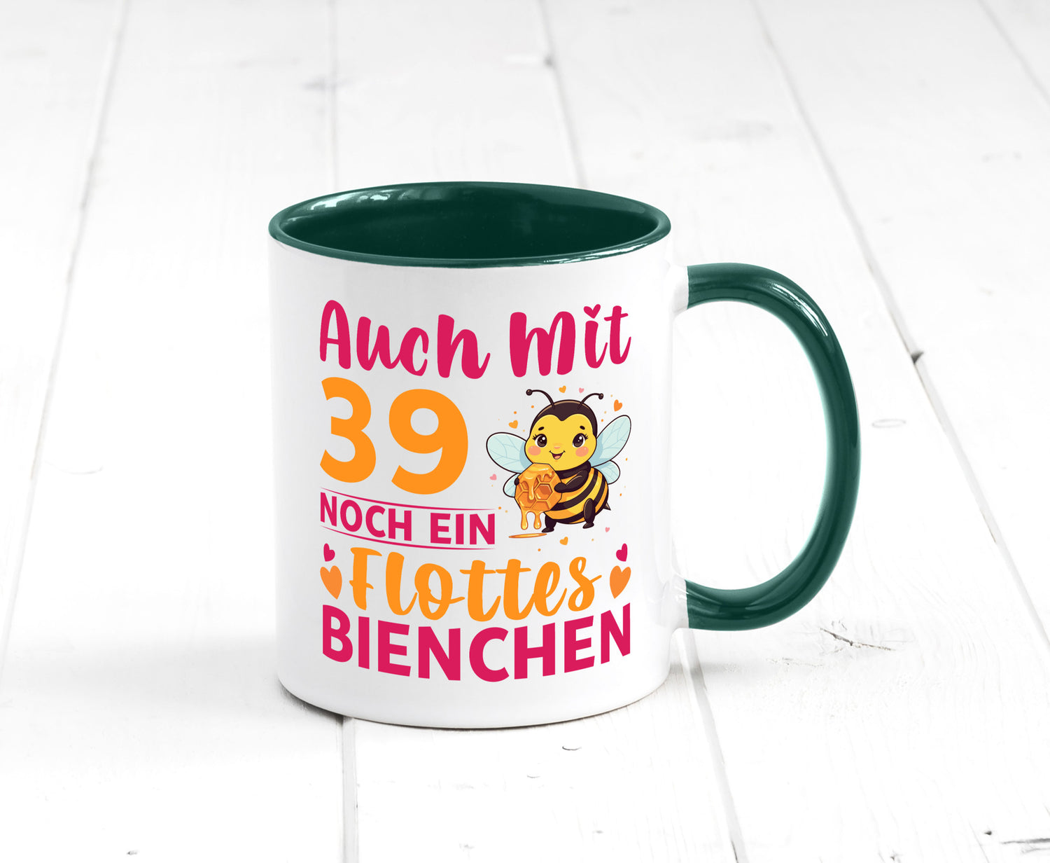 39. Geburtstag | Flottes Bienchen 39 Jahre lustiger Spruch Geschenk