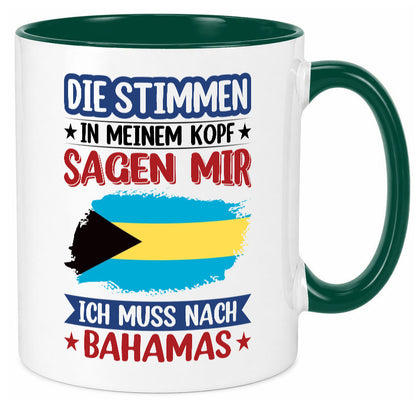 Bahamas | Urlaub Stimmen in meinem Kopf Traumland Geschenk Humor Geschenkidee