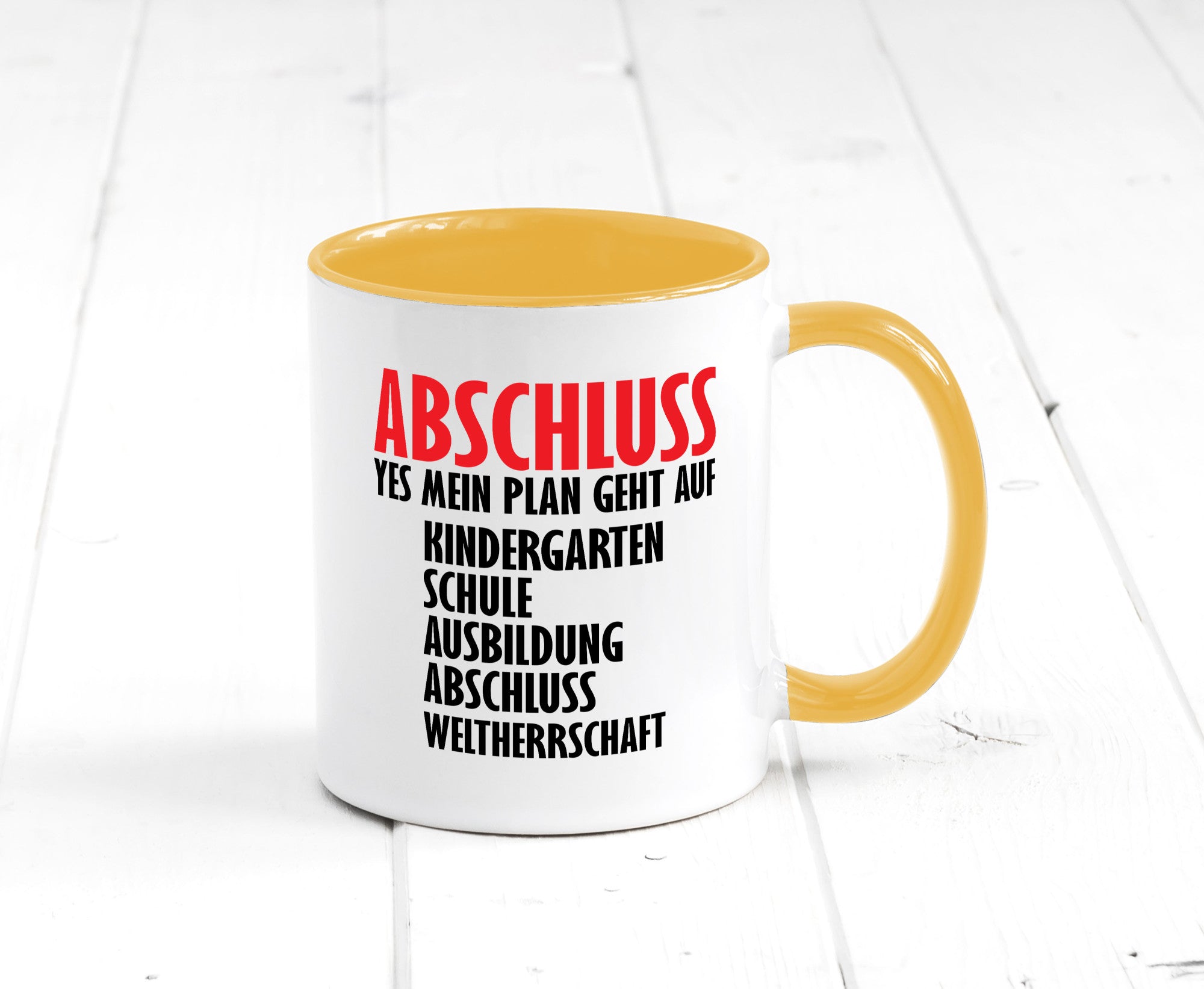 Abschluss Bachelor Geschenkidee Humor Tasse