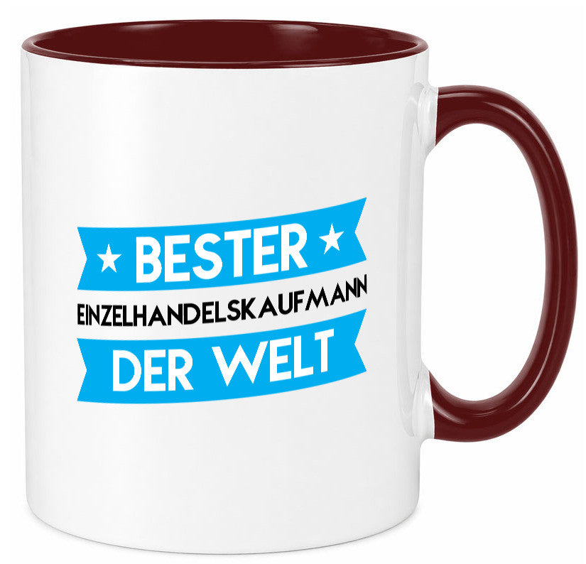 Bester Einzelhandelskaufmann | Einzelhandel Geschenk Humor Geschenkidee Tasse