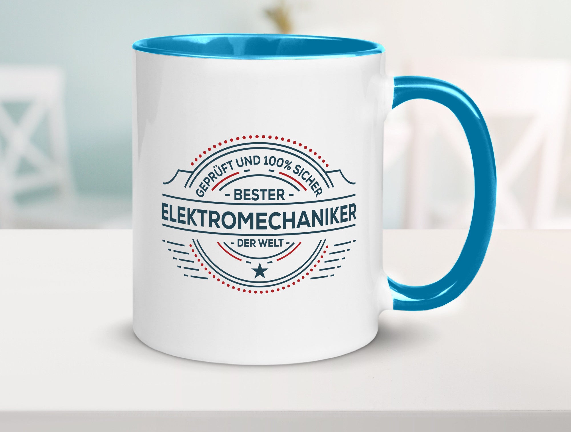 Geprüft und sicher: Elektromechaniker | Mechaniker Geschenk Humor Geschenkidee