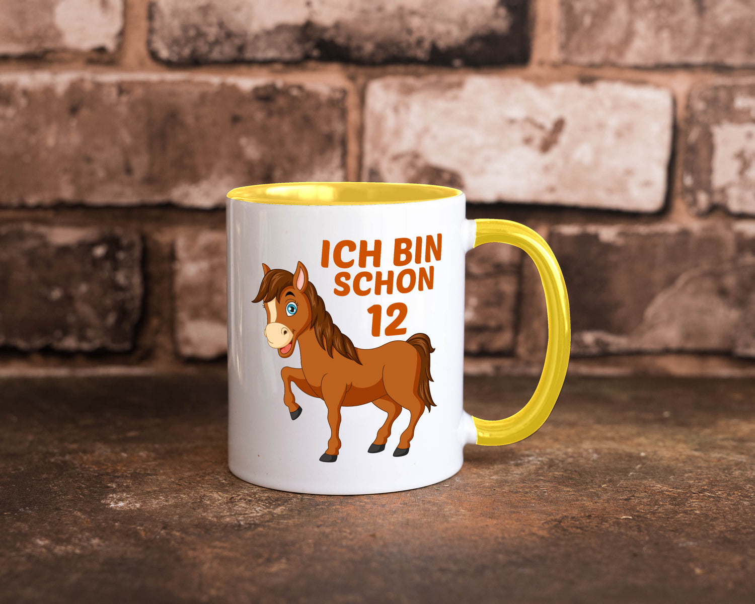 12. Geburtstag | Ich bin schon 12 Pferde Pony Geschenkidee Humor Tasse