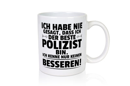 Der Beste Polizist | Polizei Humor Geschenkidee Tasse
