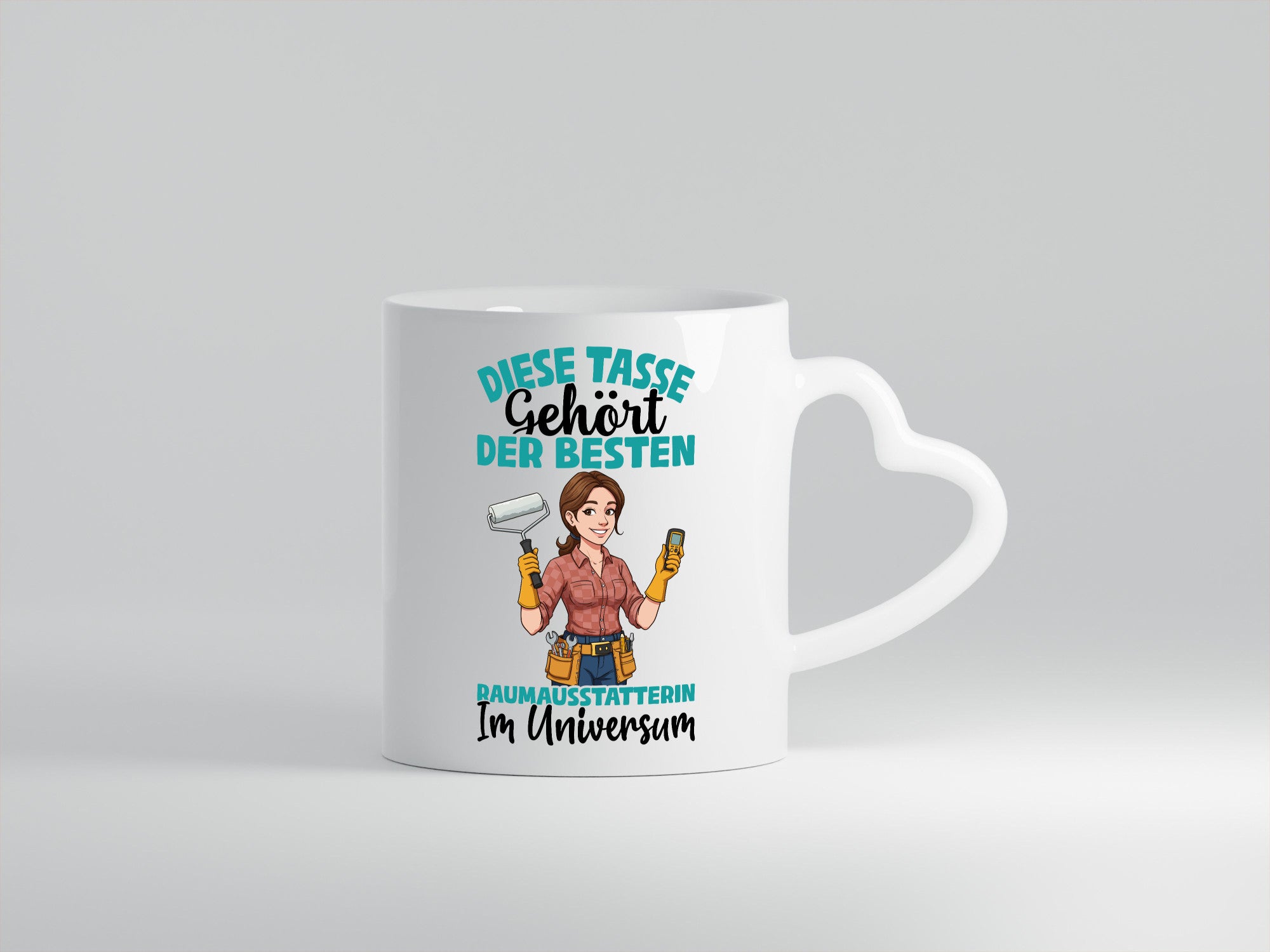 Im Universum: Raumausstatterin | Wohn Ausstatterin lustig Humor Geschenkidee