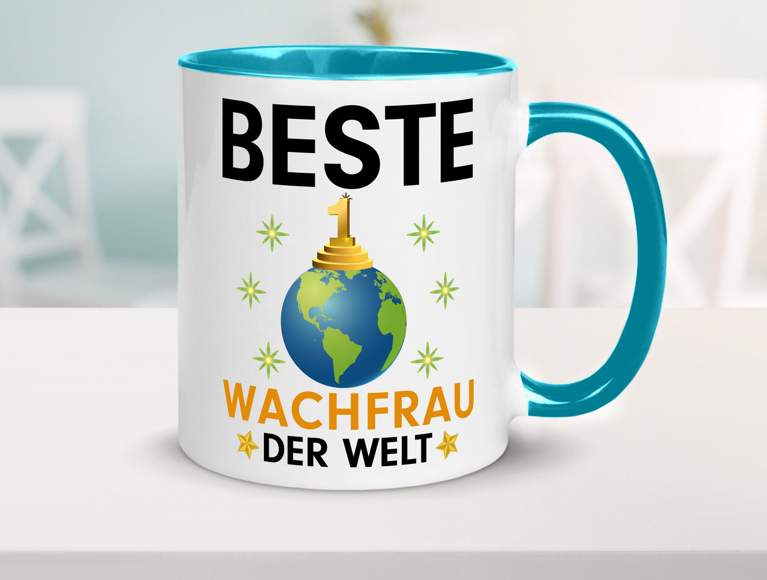 Welt Beste Wachfrau | Wachpersonal Nachtwächter Geschenk Humor Geschenkidee