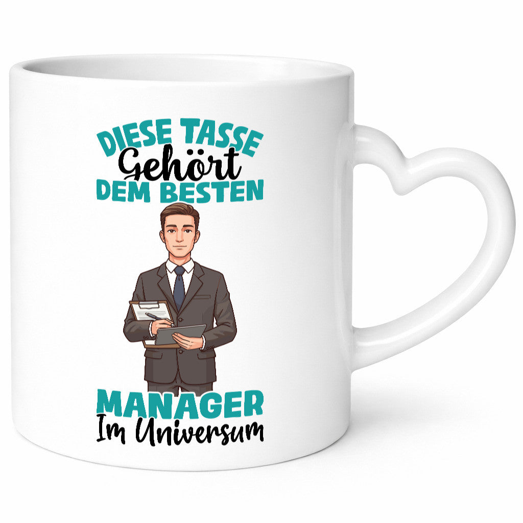 Im Universum: Manager | Management Geschenk Humor Geschenkidee lustiger Spruch