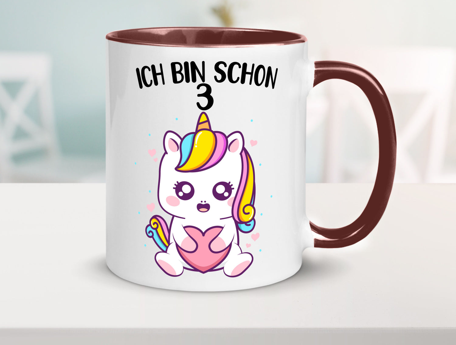 3. Geburtstag | Ich bin schon 3 Jahre Einhorn Mädchen lustig Geschenkidee