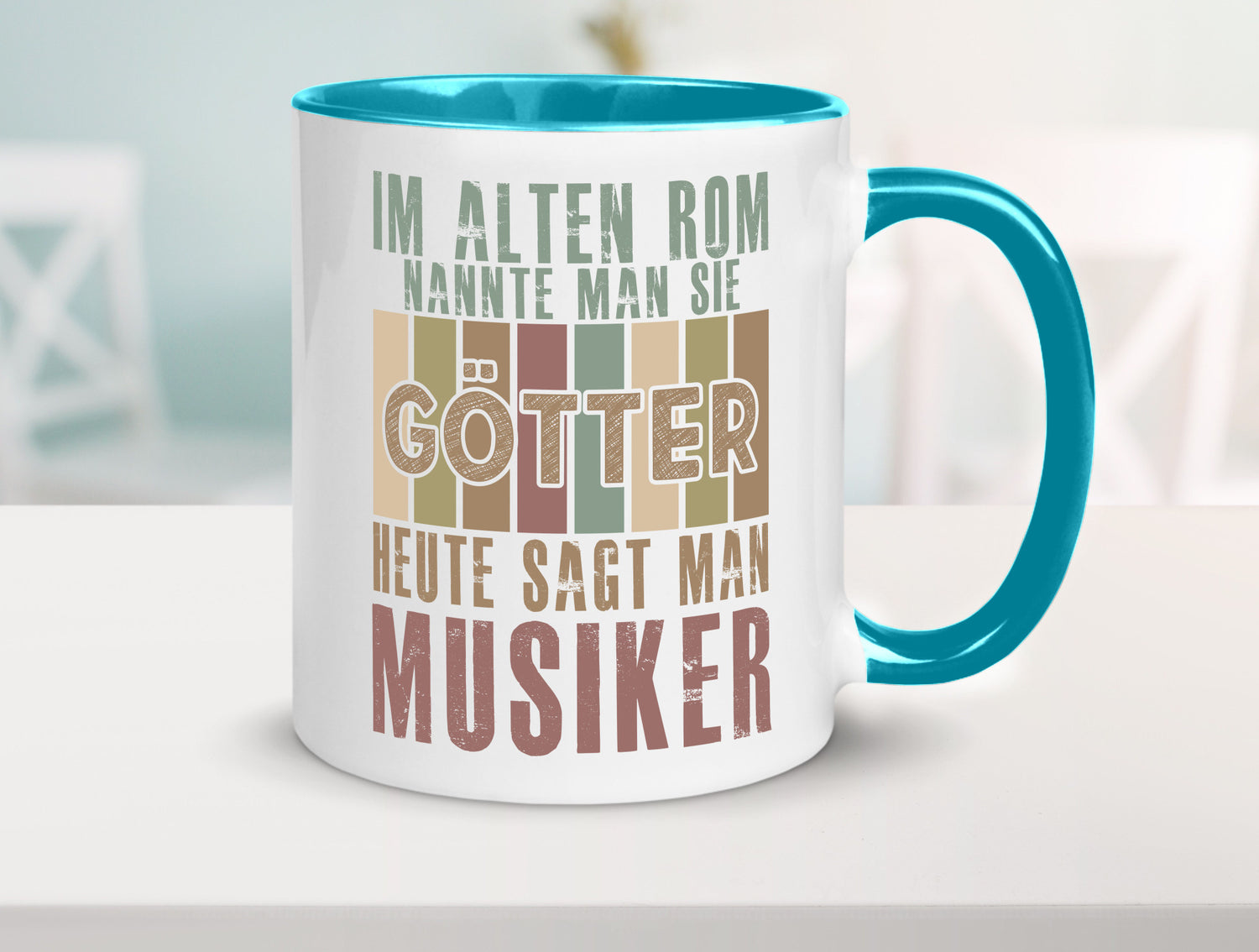 Heute sagt man: Musiker | Musik Musikant Humor Geschenkidee Tasse