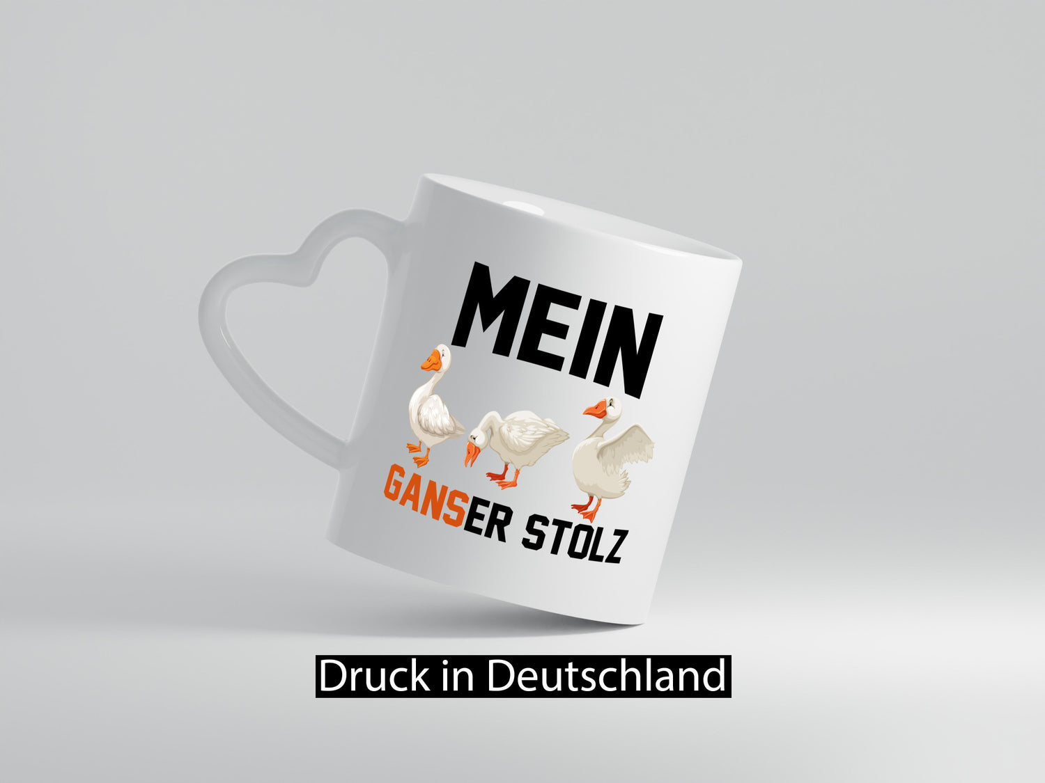 Mein ganser Stolz | Gans Gänsezüchter v2 lustig Humor Geschenkidee Geschenk