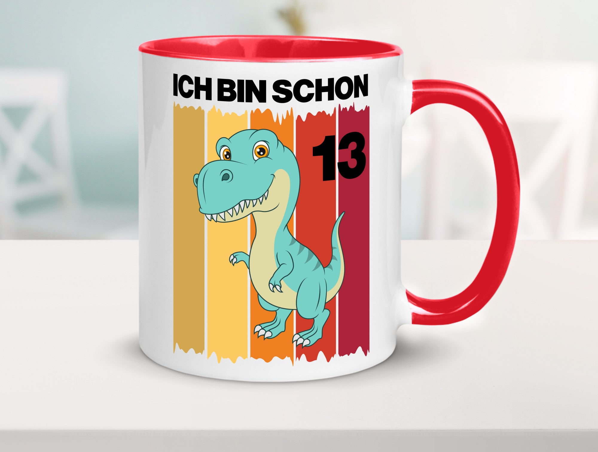 13. Geburtstag | 13 Jahre Dinosaurier Geschenk Geschenkidee lustiger Spruch