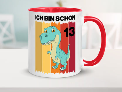 13. Geburtstag | 13 Jahre Dinosaurier Geschenk Geschenkidee lustiger Spruch