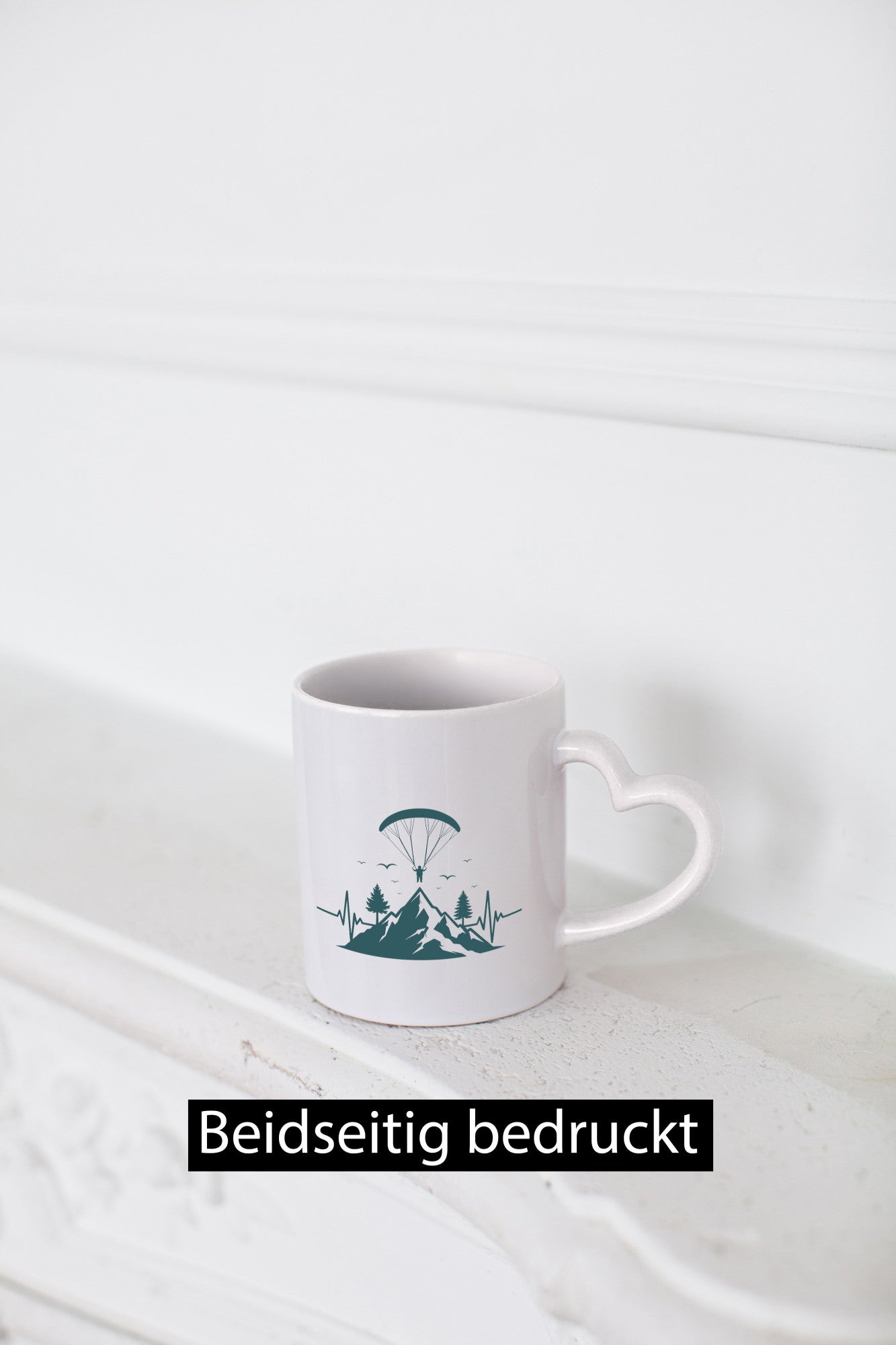 Gleitschirm | Motiv Paragleiter Gleitschirmfliegen vl5 Humor Geschenkidee Tasse