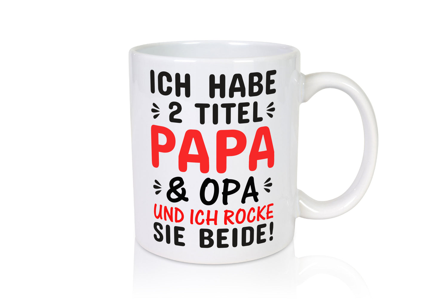 Papa und Opa | Männer Tasse Rocker Humor Geschenkidee Familie