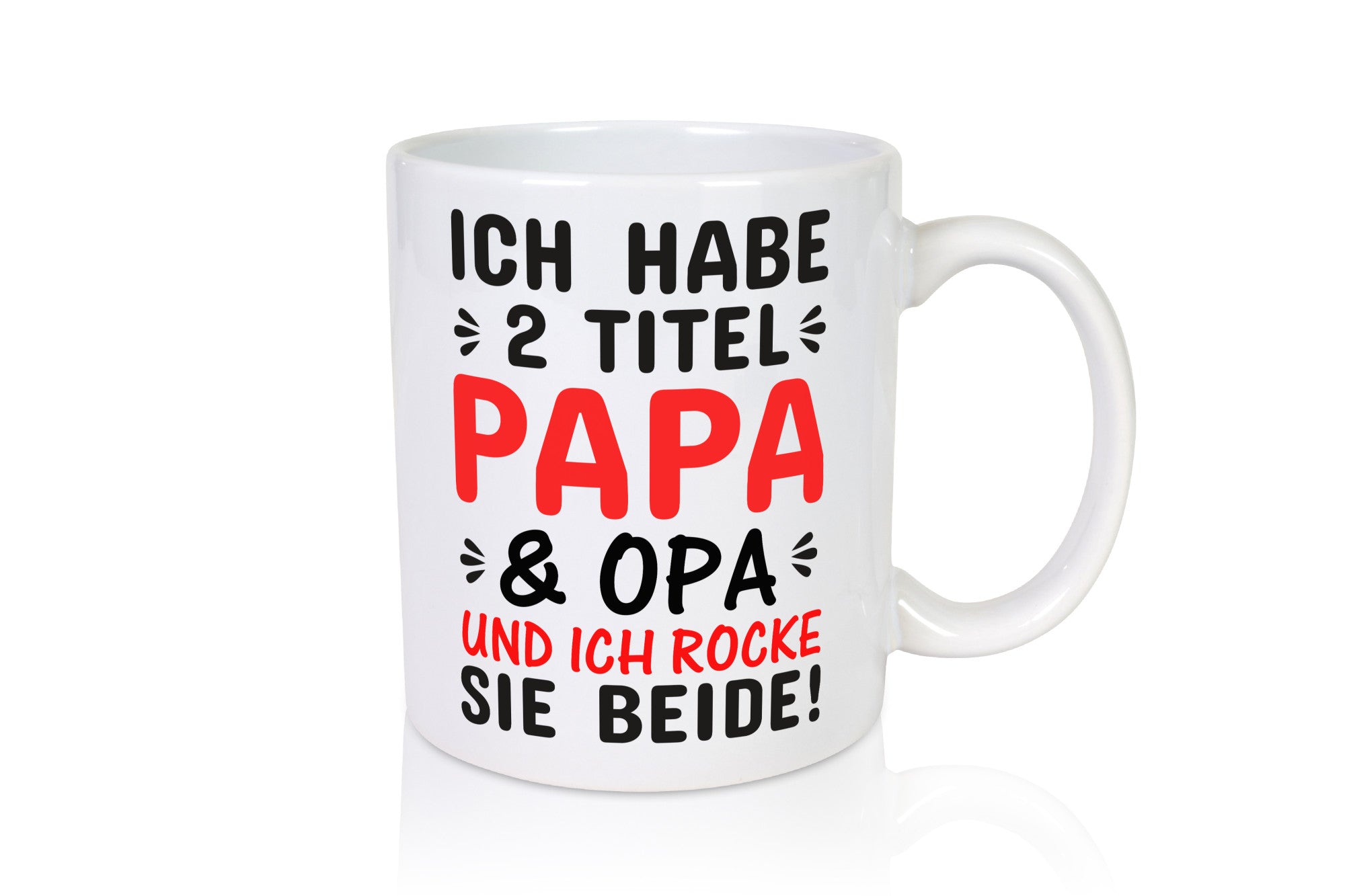 Papa und Opa | Männer Tasse Rocker Humor Geschenkidee Familie