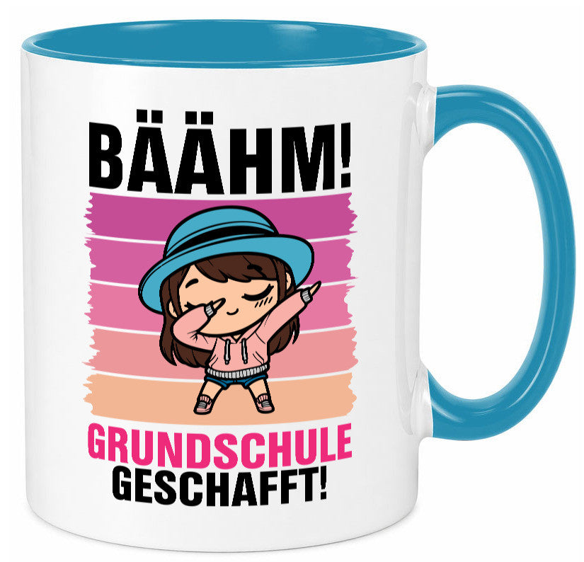 Bäähm | Abschluss Grundschule geschafft Abgänger lustiger Spruch Geschenk Humor