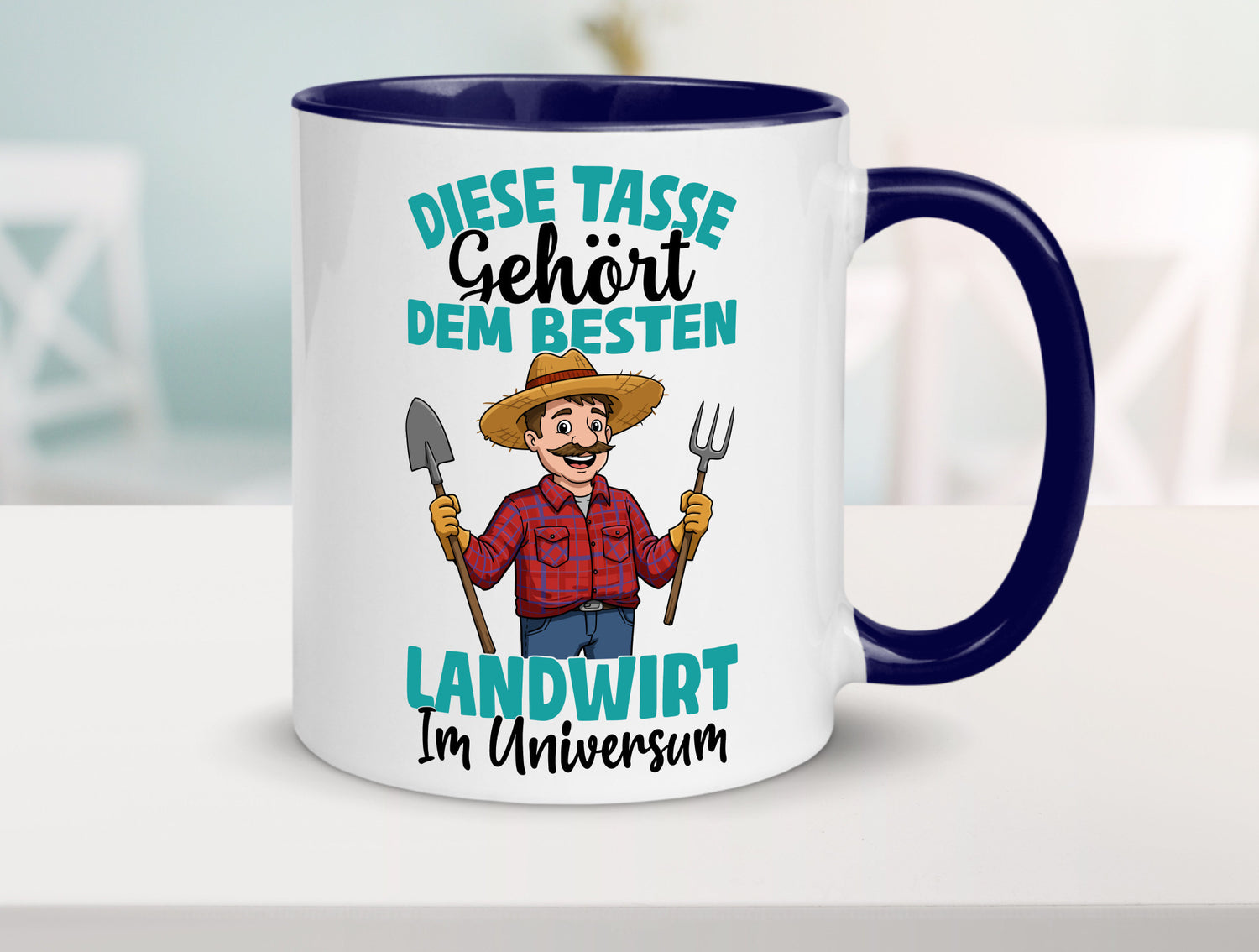 Im Universum: Landwirt | Bauer Landwirtschaft lustiger Spruch Geschenk Humor