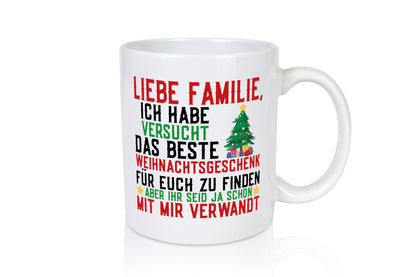 Das beste Weihnachtsgeschenk | Familie Verwandtschaft lustig Geschenkidee