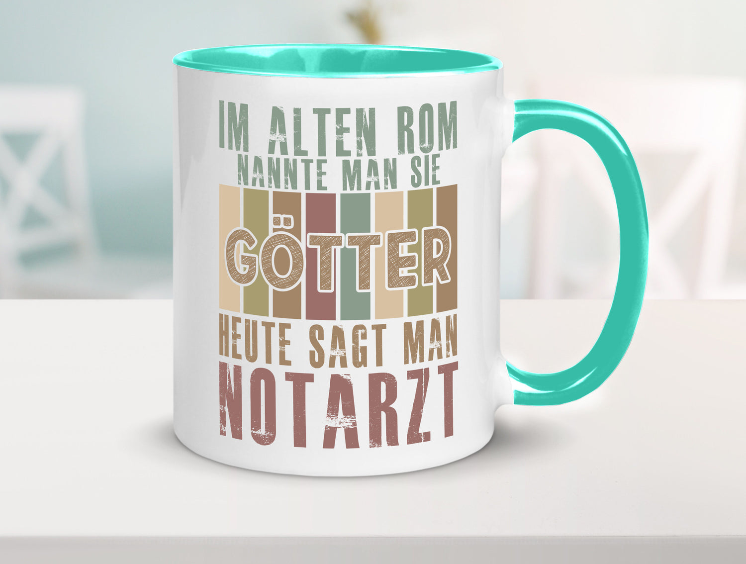 Heute sagt man: Notarzt | Arzt Humor Geschenkidee Tasse