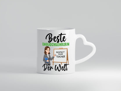 Beste Englischlehrerin | Englisch Lehrerin v2 Geschenk Humor Geschenkidee