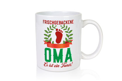 Es ist ein Junge | Werdende Oma Schwangerschaft lustiger Spruch Geschenk