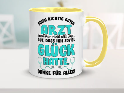 Richtig guter Arzt | Dankeschön Tasse Ärzte Spruch vl9 Humor Geschenkidee