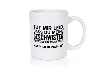 Lieblingskind | Spruchtasse Geschwister Eltern lustiger Spruch Geschenk Humor