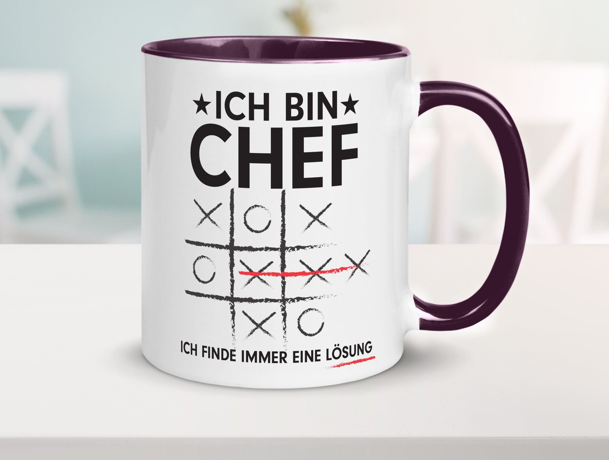 Lösung finden: Chef | Führungskraft Vorgesetzter v2 lustiger Spruch Geschenk