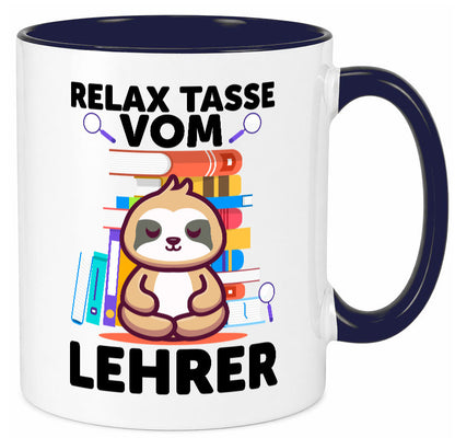 Relax Tasse: Lehrer | Schule Beruf Schüler lustiger Spruch Geschenk Arbeit