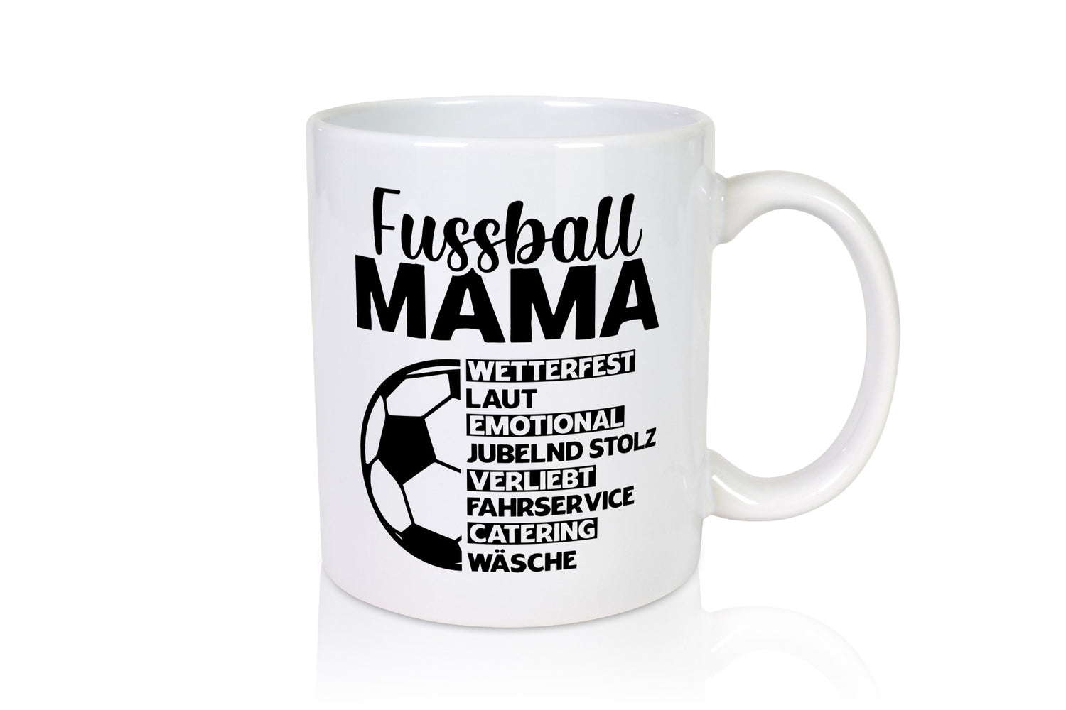 Fußball Mama | Muttertag lustig Familie Geschenkidee Geschenk Tasse