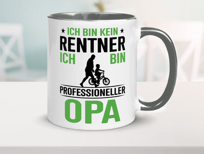 Ich bin kein renter Profesioneller Opa | Großvater Humor Familie Geschenkidee