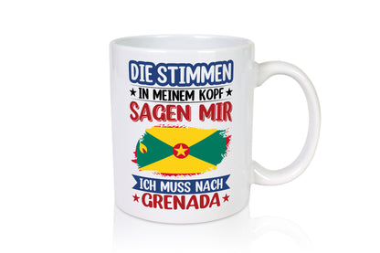 Grenada | Urlaub Stimmen in meinem Kopf Traumland Geschenk Humor Geschenkidee