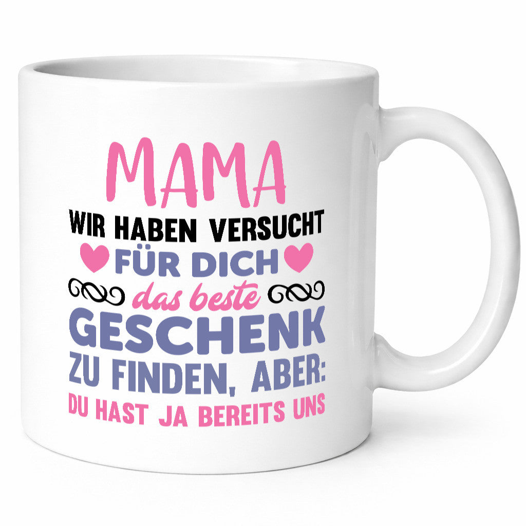 Mama wir haben für dich das Beste geschenk | du hast ja uns lustiger Spruch