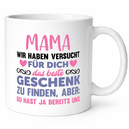 Mama wir haben für dich das Beste geschenk | du hast ja uns lustiger Spruch