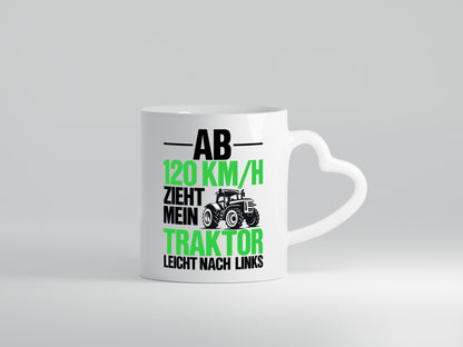 Traktor zieht nach Links | Landwirt Bauer lustig Humor Geschenkidee Geschenk
