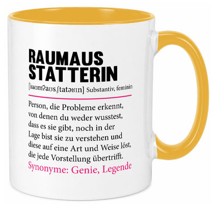 Raumausstatterin | Wohn Ausstatterin Beruf Humor Geschenk Arbeit Kollegen Büro