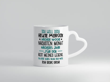 Ich liebe Dich | Tasse romantisch Beziehung Geschenk Familie Geschenkidee