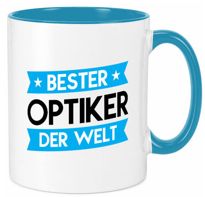Bester Optiker | Augenoptiker Geschenkidee Humor Tasse