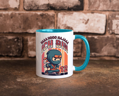 12. Geburtstag | Ninja Junge 12 Jahre Humor Geschenkidee Tasse