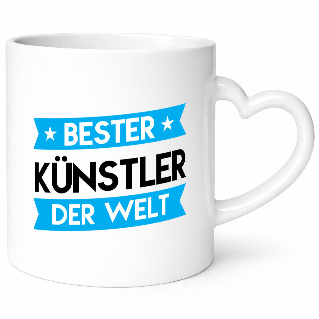 Bester Künstler | Spruch lustig Kunst Humor Geschenkidee Geschenk Tasse