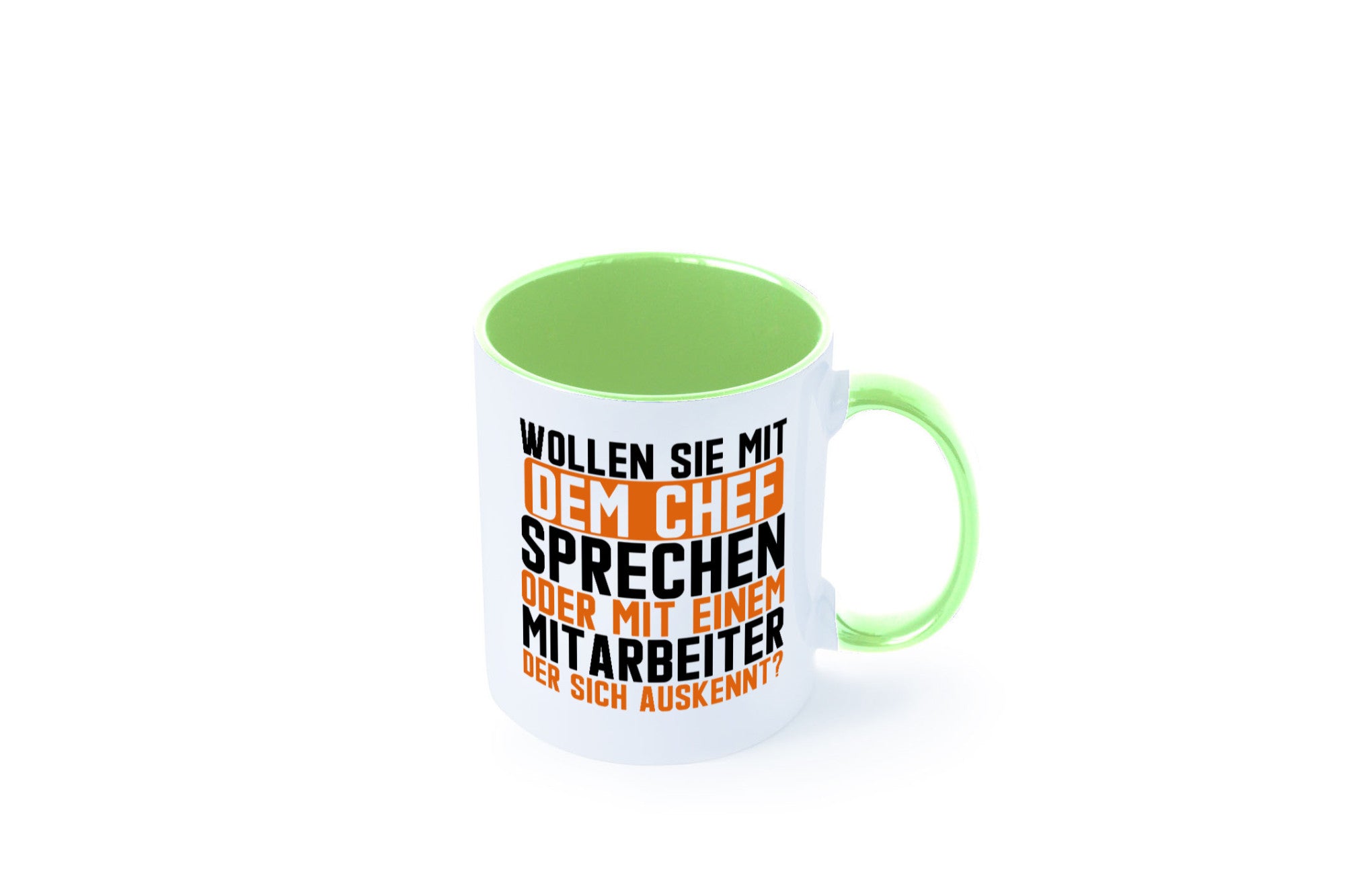 Wollen sie mit dem Chef Sprechen | Mitarbeiter Humor Arbeit Kollegen Büro