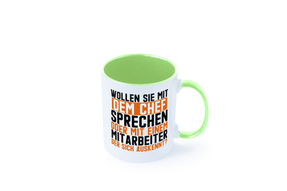 Wollen sie mit dem Chef Sprechen | Mitarbeiter Humor Arbeit Kollegen Büro