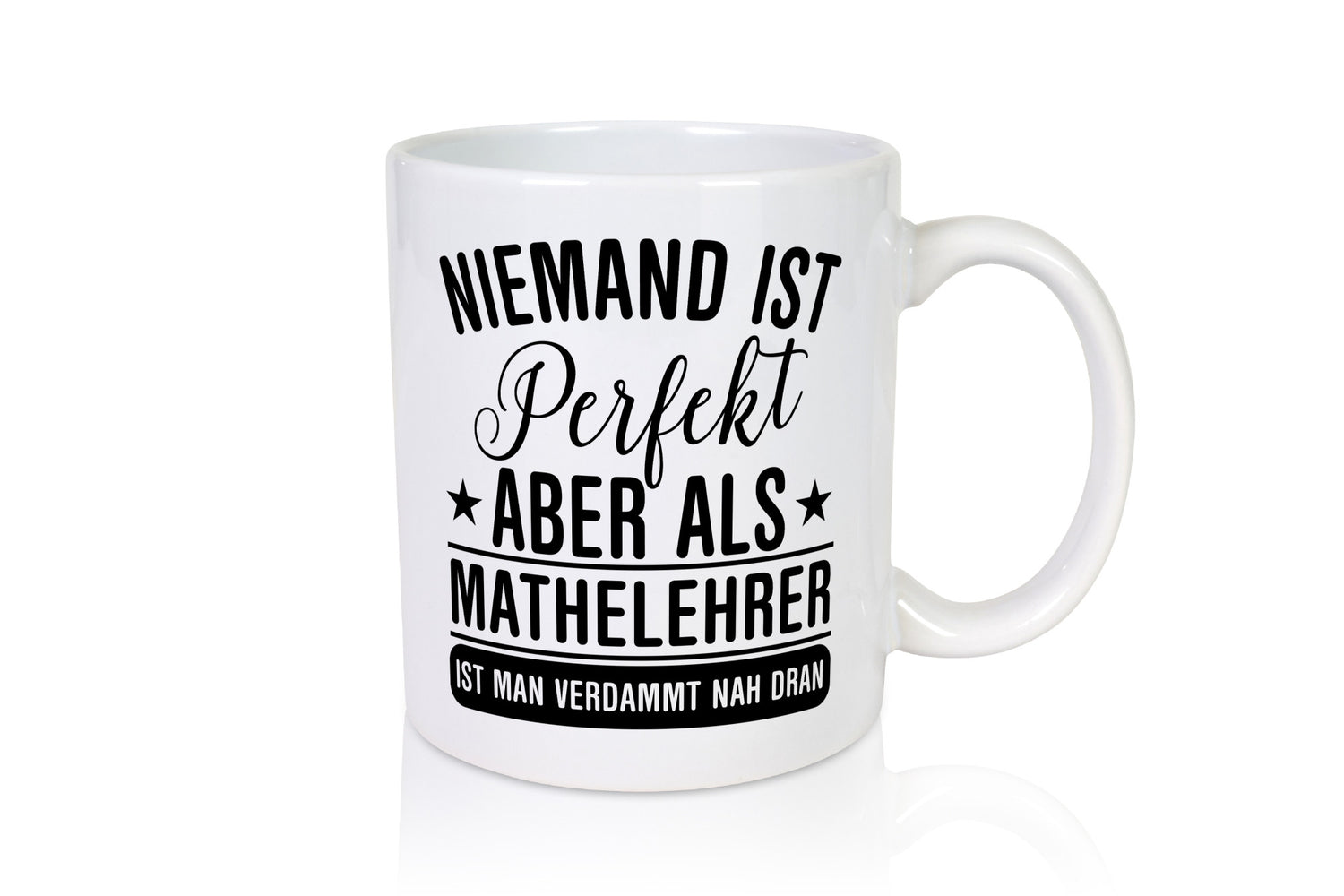 Verdammt nah dran: Mathelehrer | Lehrer Mathe lustiger Spruch Geschenk Humor