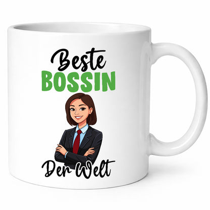 Beste Bossin | Führungskraft Vorgesetzte v2 lustiger Spruch Geschenk Humor