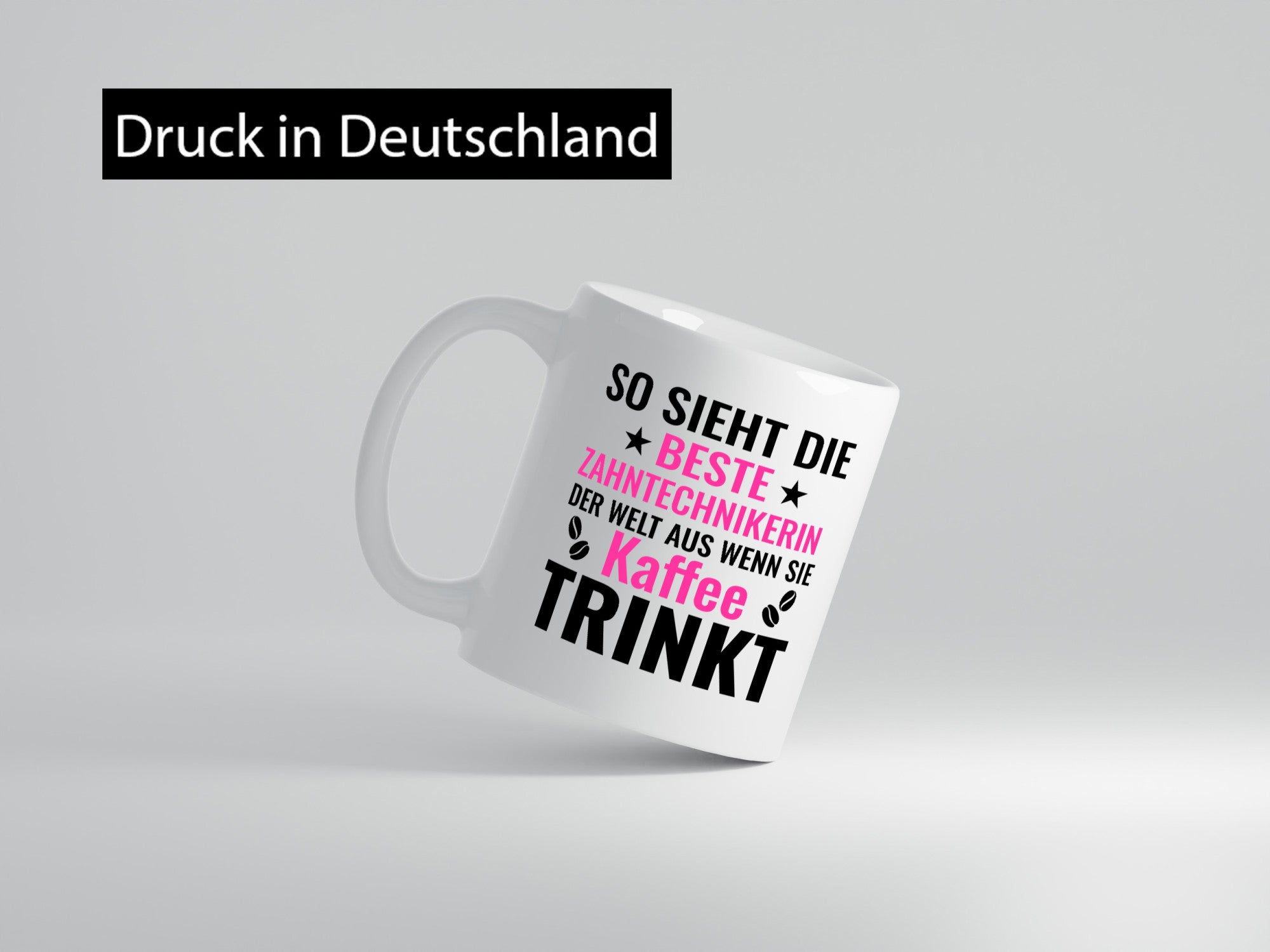 Kaffee trinkt: Zahntechnikerin | Zahnmedizin lustiger Spruch Geschenk Humor
