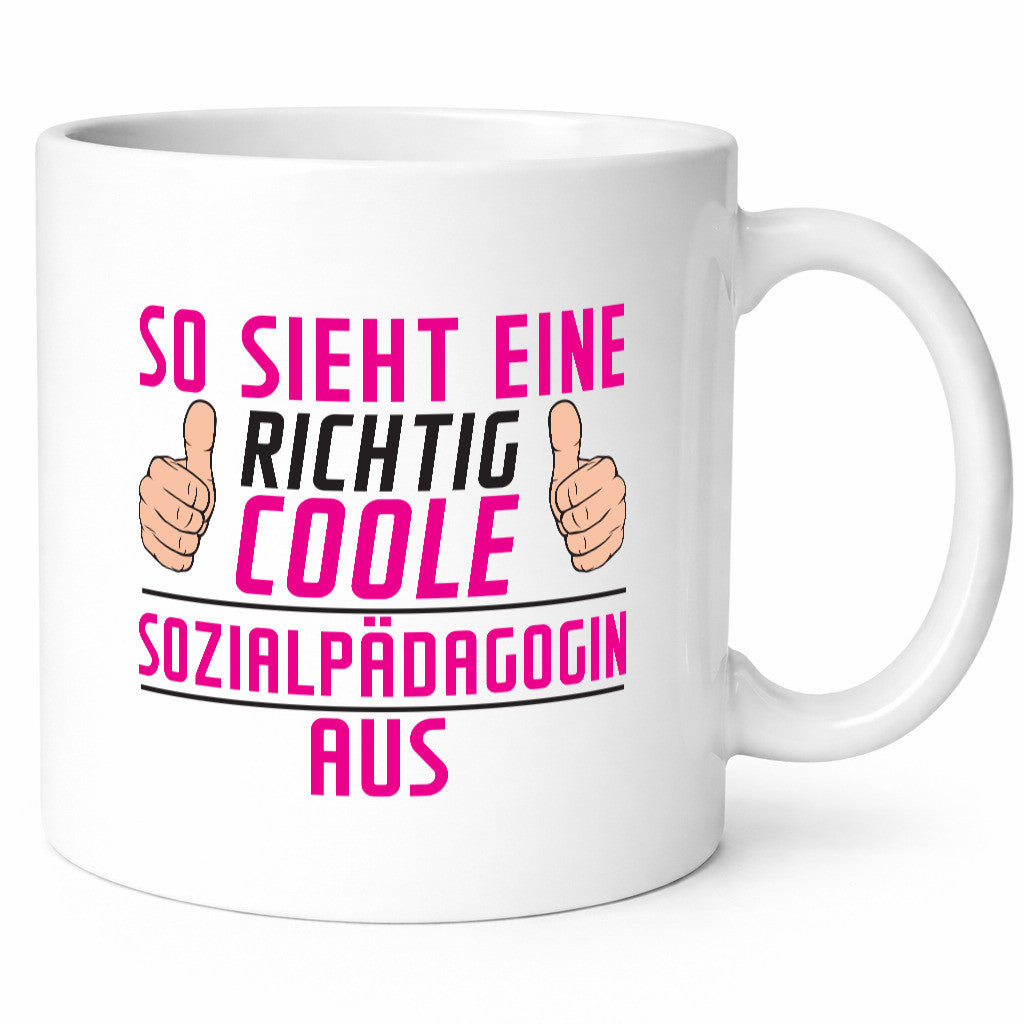 Richtig Coole Sozialpädagogin | Humor Pädagogin lustiger Spruch Geschenk