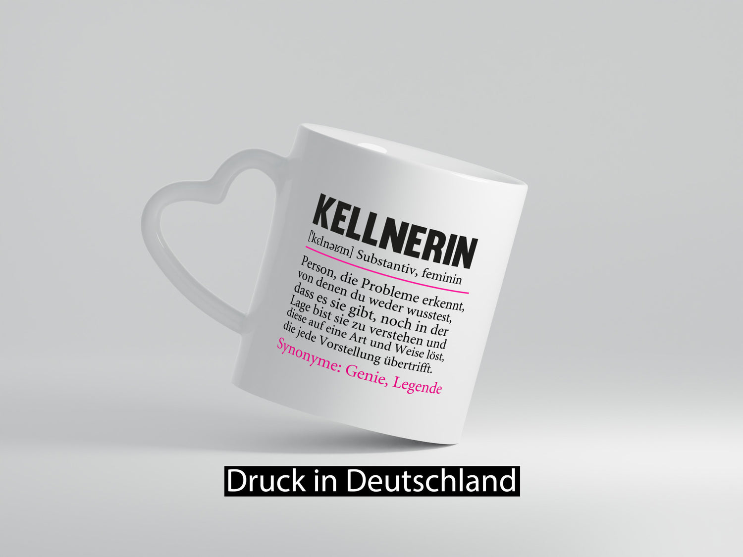 Kellnerin | lustig Spruch Beruf kellnern Bedienung Arbeit Kollegen Büro