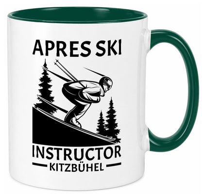 Apres Ski Instructor Kitzbühel | Skifahrer Geschenk Humor Geschenkidee lustiger Tasse