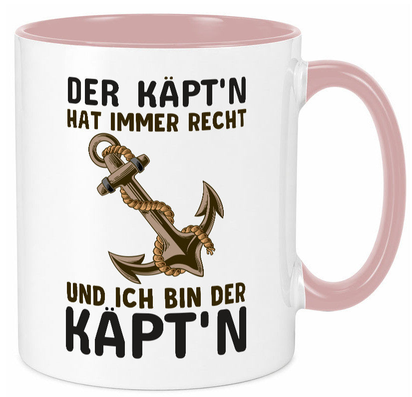 Der Kapitän | Käpt?n Tasse Schifffahrer Boot lustig Humor Geschenkidee Geschenk